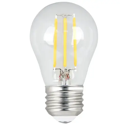 Feit Electric BPA1540927CAFIL/2/RP Feit Electric BPA1540/927CA/FIL/2 LED Bulb, General Purpose, A15 Lamp, 40 W Equivalent, E26 Lamp Base, Dimmable, Clear Pair