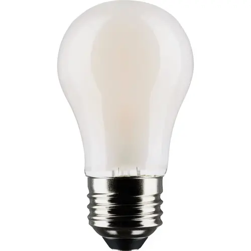 Satco S21874 40W Equivalent Warm White Appliance A15 Medium Dimmable Traditional LED Light Bulb - pack of 2