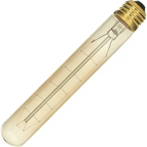 Satco S2421 Vintage T-9 Bulb, 40 Watt, Hairpin, 120 Volt
