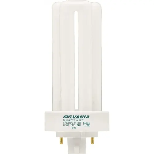 Sylvania 20885 32-Watt Equivalent T4PL 4-Pin Triple Tube Dimmable CFL Light Bulb Bright White (1-Bulb)