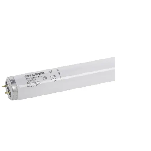 Sylvania 24472-XCP30 Fluorescent Bulb, 40 W, T12 Lamp, Medium Lamp Base, 1850 Lumens, 4100 K Color Temp, Cool White Light - pack of 30