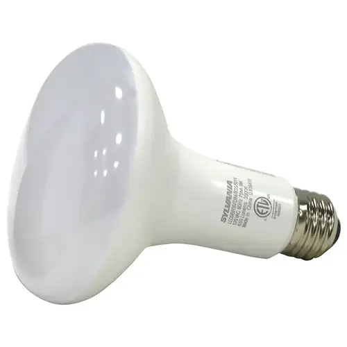 Sylvania 78029 LED Bulb, Flood/Spotlight, BR30 Lamp, 65 W Equivalent, E26 Lamp Base, Dimmable, Cool White Light - pack of 2
