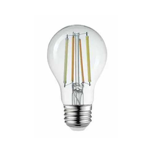Globe Electric 34921 Filament LED Bulb Wi-Fi Smart Home A19 E26 (Medium) Tunable White 60 W Clear