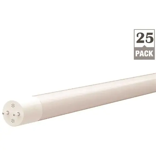 Halco Lighting Technologies T836FR12/840/BYP4/DSE/LED 84876 32-Watt Equivalent 3 ft. Linear T8 LED Tube Light Bulb Non-Dimmable Bypass Type B Cool White 4000K - pack of 25