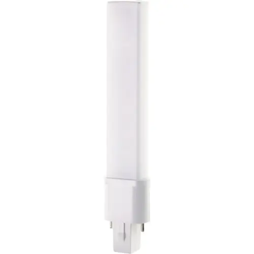 Satco S18400 9W Equivalent PL G23 Warm White Ballast Bypass LED Light Bulb