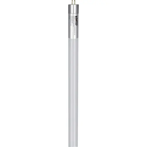 Satco S28690-XCP25 28W Equivalent 48 In. Warm White T5 Bi-Pin Ballast Bypass LED Tube Light Bulb - pack of 25