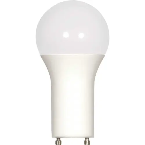 Satco S29840 60-Watt Equivalent A19 Bi Pin GU24 Base LED Light Bulb, Warm White