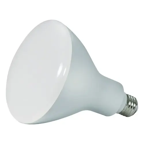 Satco S9637 LED Bulb BR40 E26 (Medium) Natural Light 75 W Frosted
