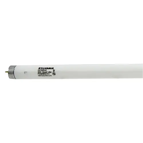 Sylvania 22359 Fluorescent Bulb, 32 W, T8 Lamp, Medium G13 Lamp Base, 1800 Lumens, 5000 K Color Temp, Daylight Light - pack of 2