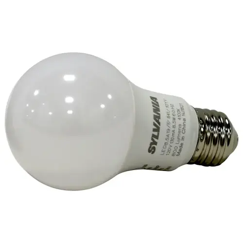 Sylvania 40212 LED 8.5W A19 4100K 800LUM MED - pack of 2
