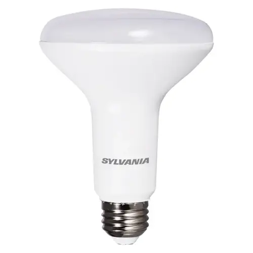Sylvania 40730 Natural LED Bulb, Spotlight, BR30 Lamp, 65 W Equivalent, E26 Lamp Base, Dimmable, Frosted, Daylight Light - pack of 2