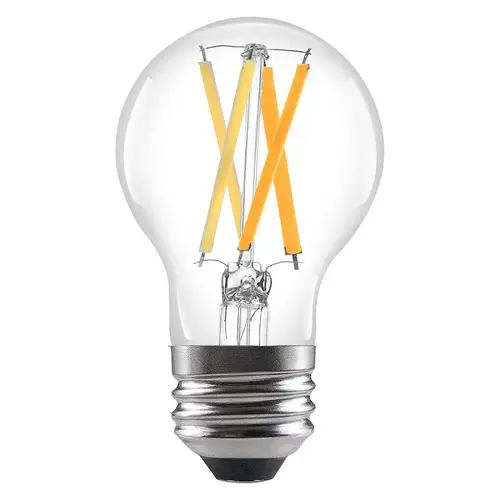 Sylvania 42100 Lamp, A19 Lamp, 75 W Equivalent, Medium Screw E26 Lamp Base, Dimmable, Clear, Neutral White - pack of 4