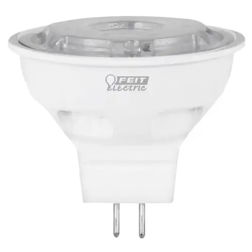 Feit Electric BPBAB/930CA/3 LED Lamp, Track/Recessed, MR16 Lamp, 20 W Equivalent, GU5.3 Lamp Base, Dimmable, Clear Frosted - pack of 3
