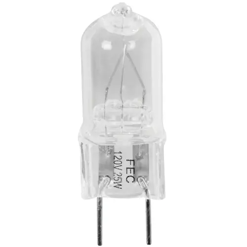 Feit Electric BPQ25/G8/CAN-XCP6 Halogen Bulb, 25 W, G8 Lamp Base, JCD T4 Lamp, 3000 K Color Temp, 2000 hr Average Life - pack of 6