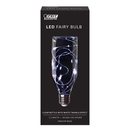 Feit Electric FYBOTSWTWK/LED LED Bulb Cylinder E26 (Medium) Daylight 1.5 W Clear