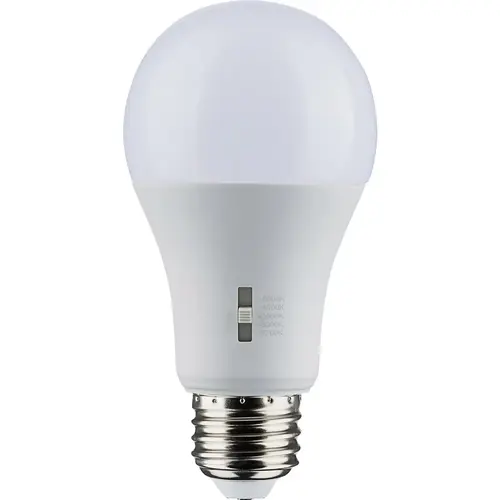 Satco S11790 40W Equivalent 5CCT-Selectable A19 Dimmable Traditional LED Light Bulb