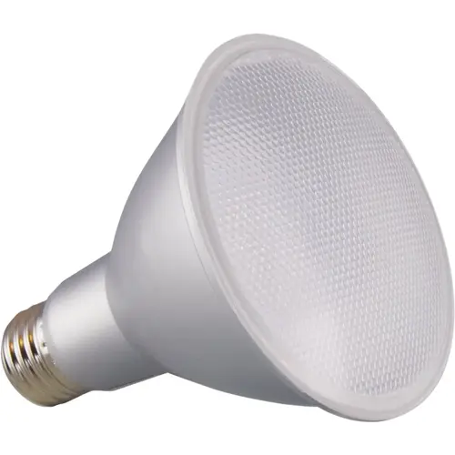 Satco S29439 75W Equivalent Natural Light PAR30 Long Neck Medium Dimmable LED Floodlight Light Bulb