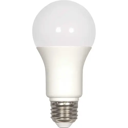 Satco S29838 60-Watt Equivalent A19 Medium Base LED Light Bulb, Cool White