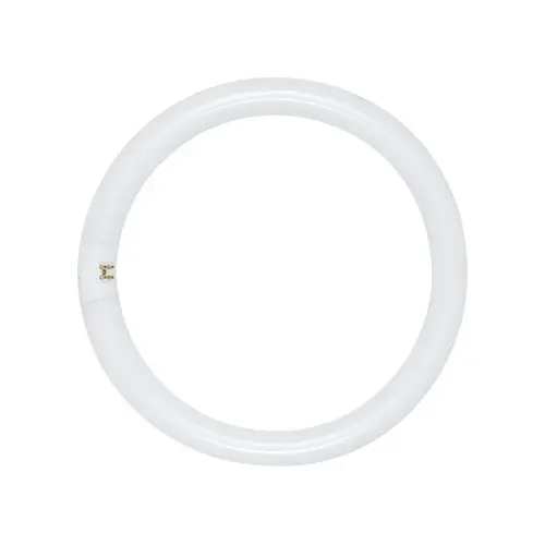 Satco S6501 Circline Fluorescent Bulb 22 W T9 1.13" D X 8" L Daylight Tubular 6500 K Frosted