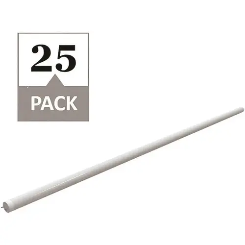 Simply Conserve L11T8G50A-25 11-Watt 4 ft. 1800 Lumens Linear Plug and Play T8 LED Tube Light Bulb in 5000K