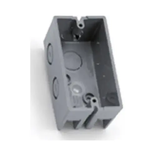 Carlon B112HBR Handy Electrical Box With Six 1/2 In. Knock Outs NM