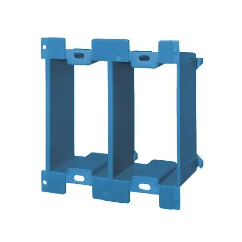 Carlon B1MGEXT-2 Box Extender, 3-1/4 in L, 2-1/4 in W, 1 -Gang, PVC, Blue Pair
