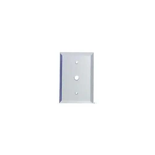 CRL B4C Clear Mirror Glass Single 3/8" TV Hole Mirror Plates in Bulk Pack