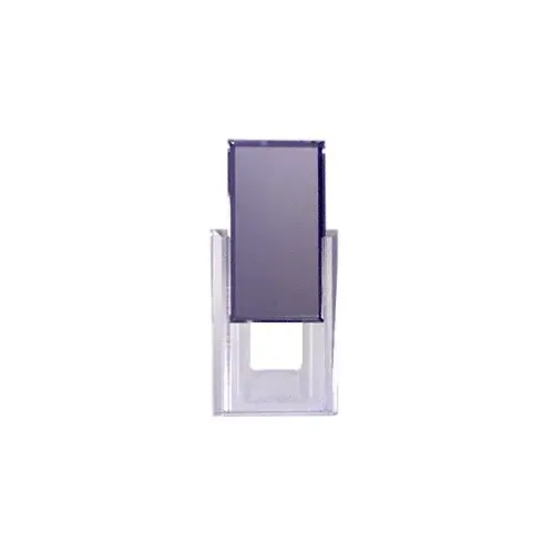 CRL HP102C Single Designer Switch Acrylic Mirror Hide-A-Plate Clear