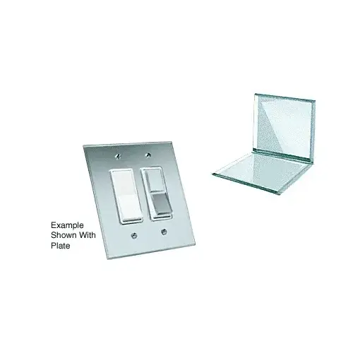 CRL RSC1 Clear Acrylic Mirror Rocker Appliques