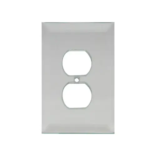 FHC MP2C Clear Duplex Plug Glass Mirror Plate