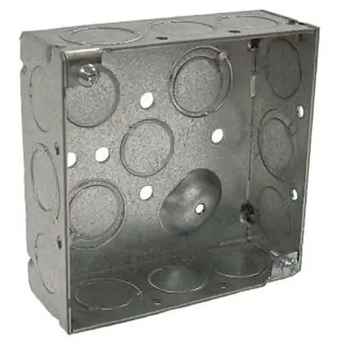 Orbit 10241111 Switch Box Steel 4" Square 1-1/2" Deep