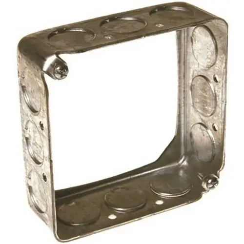 RACO 201 4 in. Square Extension Ring Drawn 1-1/2 in. Deep with Twelve 1/2 in. KO's