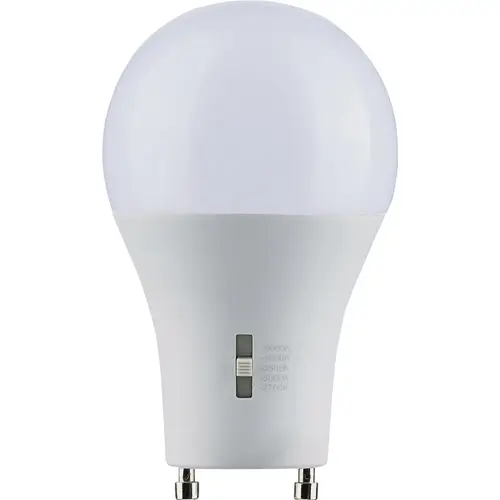 Satco S11796 100W Equivalent 5CCT-Selectable A19 GU24 Base Dimmable Traditional LED Light Bulb