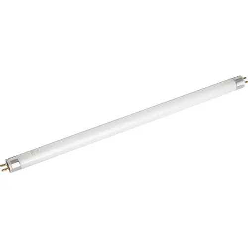 Satco S1905-XCP10 8W 11.9 In. Warm White T5 Miniature Bi-Pin Preheat Fluorescent Tube Light Bulb - pack of 10