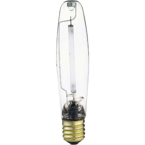 Satco S1940 250W Clear ET18 Mogul Screw High-Pressure Sodium High-Intensity Light Bulb