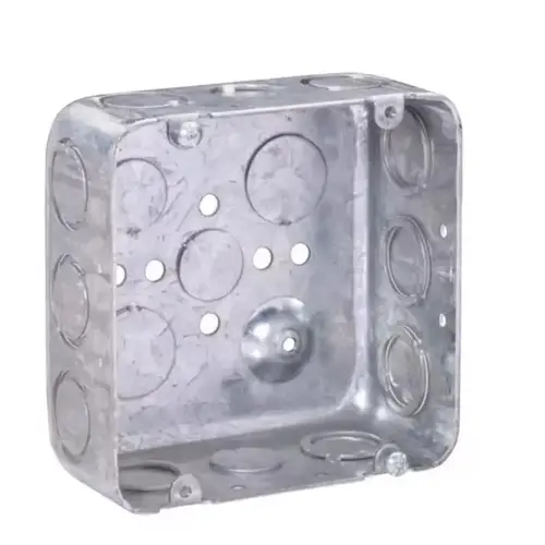 Southwire 72171-S-UPC Electrical Box New and Old Work Square Steel Metallic