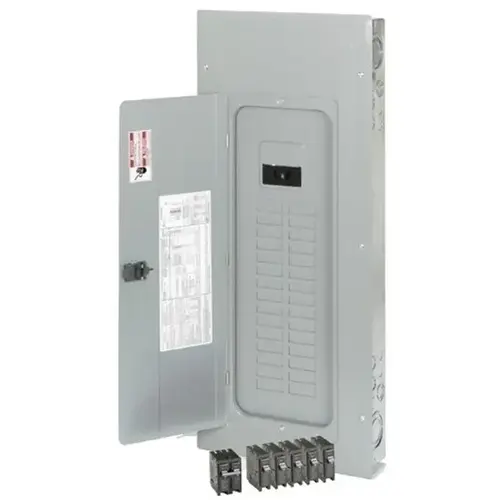 Eaton BR3040B200V BR 200 Amp 30-Space 40-Circuit Indoor Main Breaker Loadcenter with Cover Value Pack Gray
