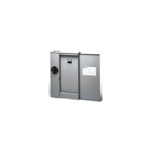 Eaton MBE4040B200BTS Cutler-Hammer Meter Socket Load Center, 40-Pole, 200 A, 20-Space, 4-Jaw, 40-Circuit, Main Breaker