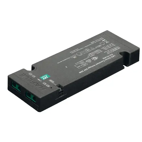 Hafele 833.75.932 Driver, Hafele Loox5 24 V 138 x 50 x 16 mm 5 7/16" 20 W 2" With switching function, 20 W, 110-127 V AC: typical mains voltage for US, JP, CN, TW, for example Black