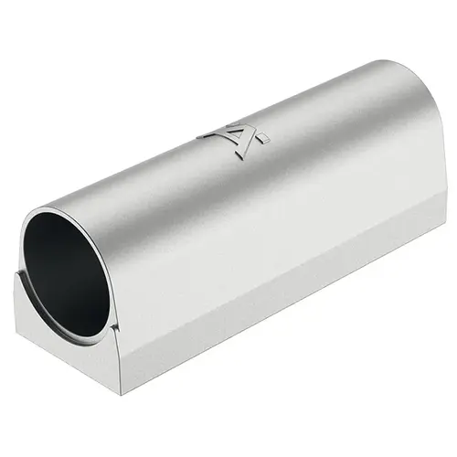 Hafele 833.89.092 Housing for Switch, for Surface Mounting For switch diameter 12 mm, Version: for switch diameter 12 mm, silver colored Gray