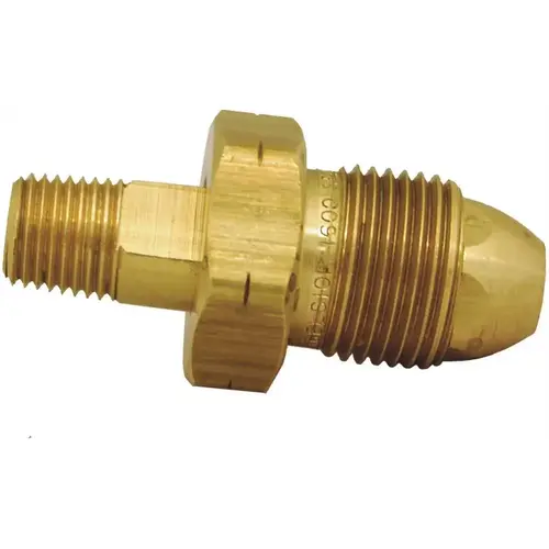 MEC ME318 Full Flow POL x 1/4 in. MNPT 7/8 in. Hex Assembly