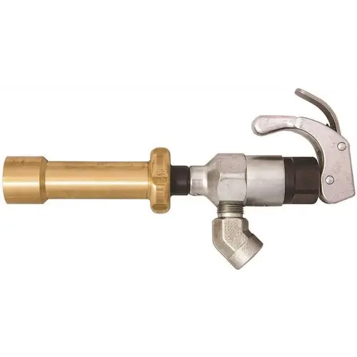 MEC ME778-4 F.QCC Type I x 1/2 in. FNPT High Flow Le Quick Acting Hose End Valve