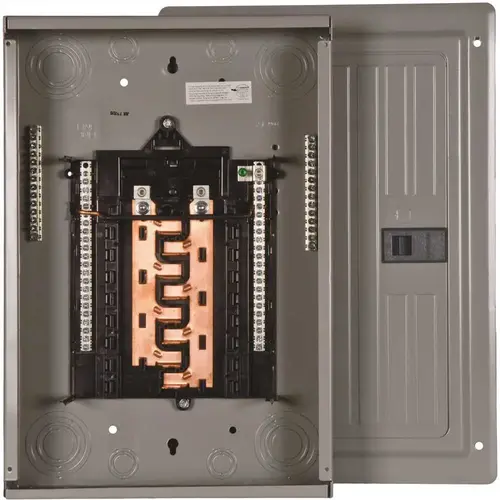 Siemens P1624L1125CU PL Series 125 Amp 16-Space 24-Circuit Main Lug Indoor Load Center Gray