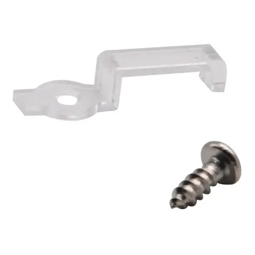 Hafele 824.19.423 Retaining Clip, for Silicone LED Strips clear lacquered