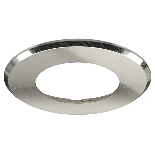 Hafele 833.72.382 Recess Mounted Housing Trim Ring, for Loox LED 2025/2026 round round, Stainless steel colored Stainless steel colored