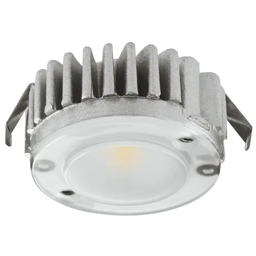 Hafele 833.72.561 Hafele Loox5 LED Puck Light, 35mm Aluminum, Warm White 3000K, CRI>90 IP20/45, 1.5 Watts