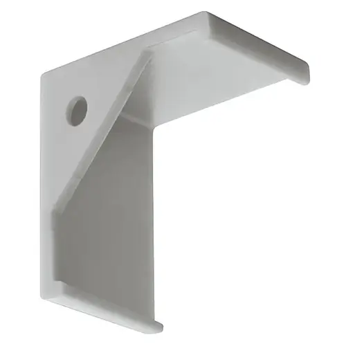 Hafele 833.74.825 Bracket/Holder, for Hafele Loox profile 2195 Silver colored finish Silver colored Pair
