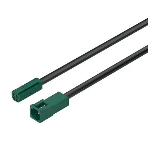 Hafele 833.75.757 CL3R Extension Lead, Hafele Loox5 multi-white, 24 V, 20 AWG 2000 mm 78 3/4" for In-wall leads; designed to be routed behind drywall, Length: (78 3/4") 2000 mm