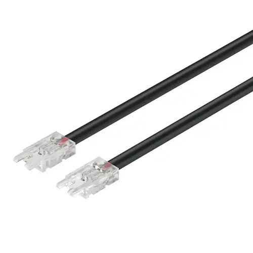 Hafele 833.89.197 Interconnecting lead, Hafele Loox5 for LED strip light, multi-white, (5/16") 8 mm 50 mm 2" Clip width 10 mm, Length: 50 mm (2"), 3.5 A, 20 AWG