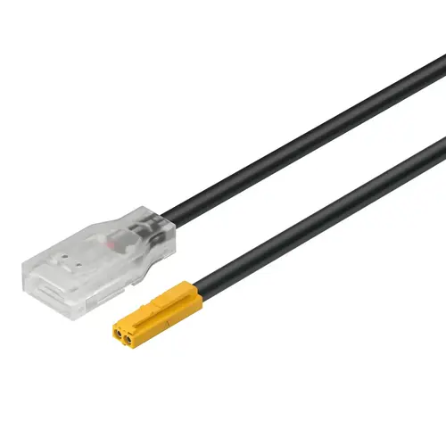 Hafele 833.95.703 Lead, Hafele Loox5, for LED silicone strip light, monochrome, (5/16") 8 mm IP44, Length: 2000 mm (78 3/4"), 5 A/18 AWG, 12 V